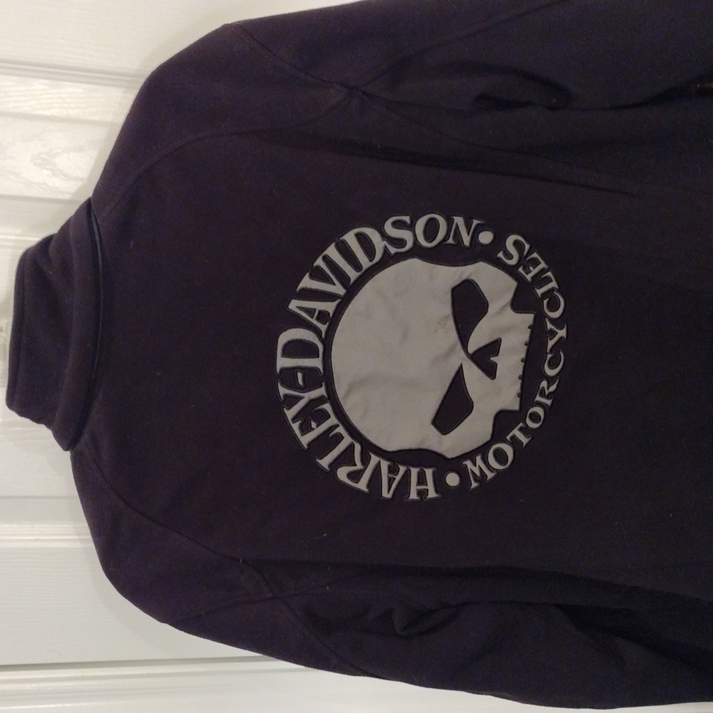 Harley Davidson fleece willy black jacket